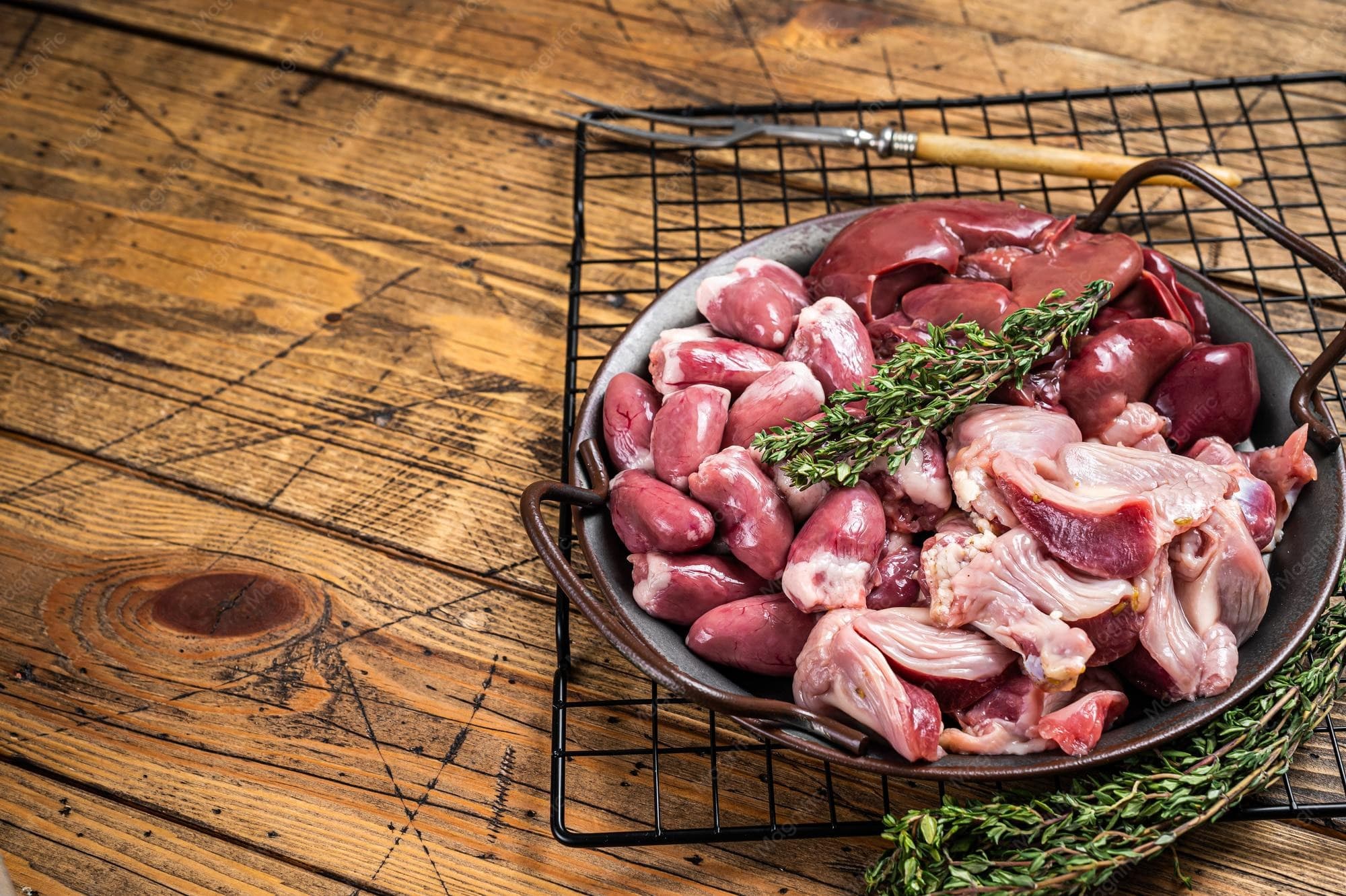 Heart, Giblet, Liver